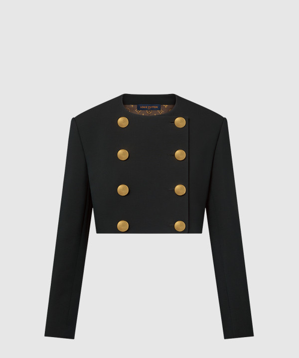 [LOUIS VUITTON-루이비통]해머드 버튼 테일러드 재킷 1AFTA6