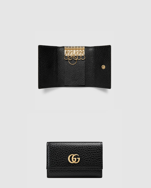 [GUCCI-구찌]GG 마몬트 가죽 키 케이스 456118