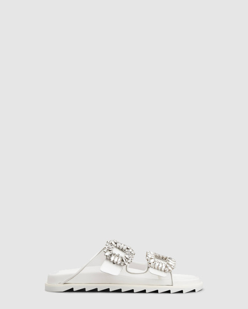 [ROGER VIVIER-로저비비에]슬라이디 비브 스트라스 네트 4583