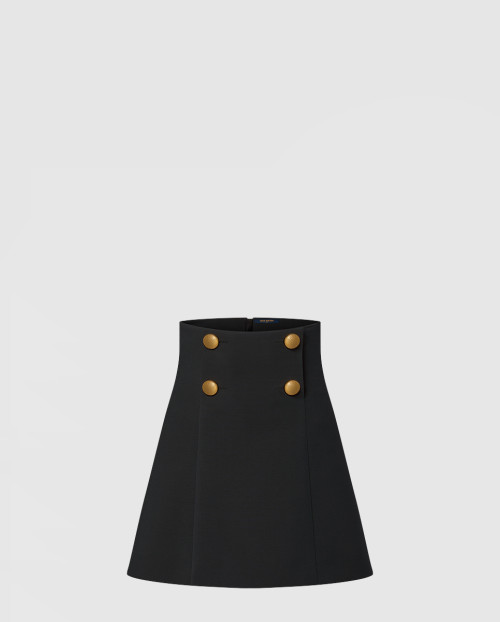 [LOUIS VUITTON-루이비통]해머드 버튼 스커트 1AFUSZ
