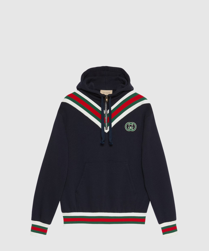 레플리카|이미테이션 gucci-구찌코튼-저지-후드-스웨트셔츠-717410