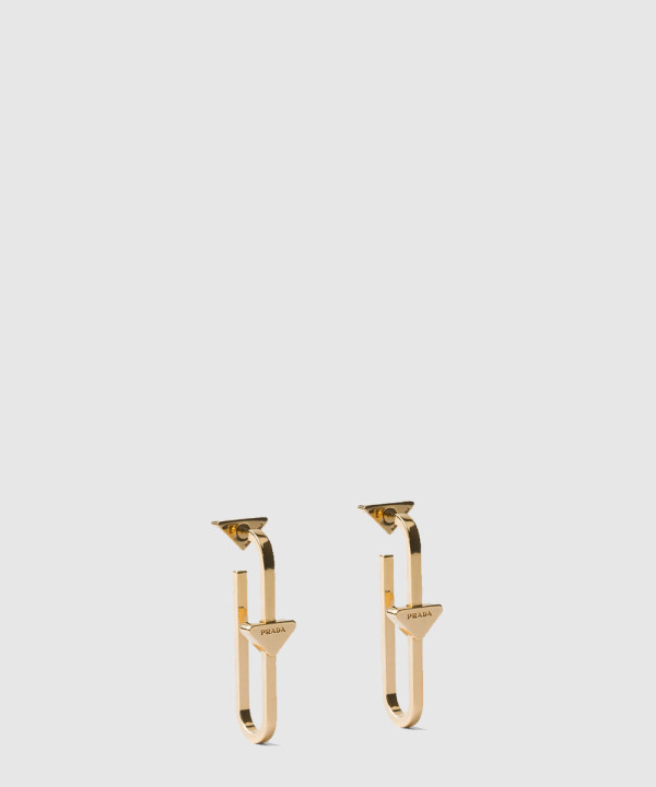 [PRADA-프라다]메탈 귀걸이 1IO084