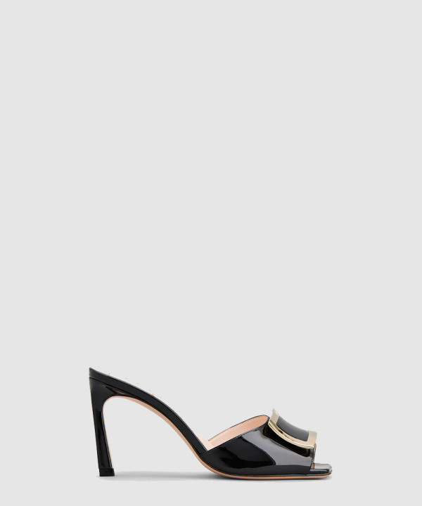 [ROGER VIVIER-로저비비에]트럼펫 메탈 버클 뮬 6033