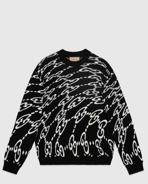 [GUCCI-구찌]웨이브 GG 코튼 점퍼 780637