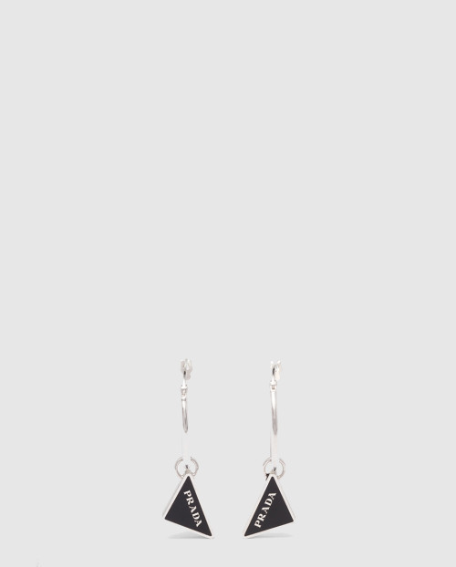 [PRADA-프라다]스말토 보석 드롭 귀걸이 1JO973
