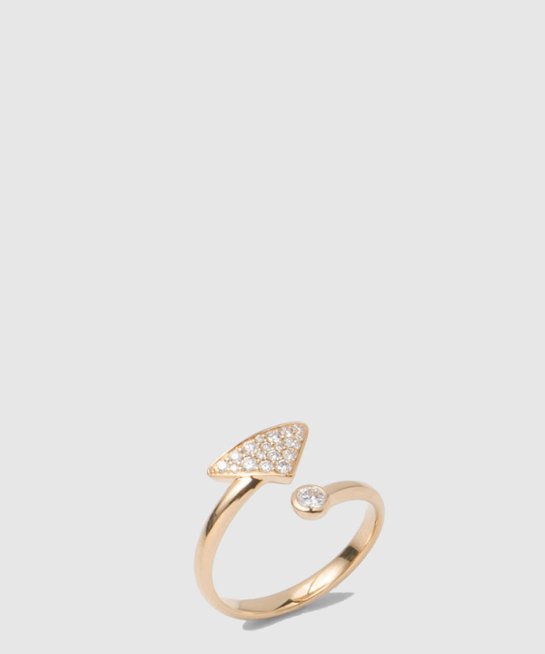 [PRADA-프라다]이터널 골드 콘트레리 반지 1JA107