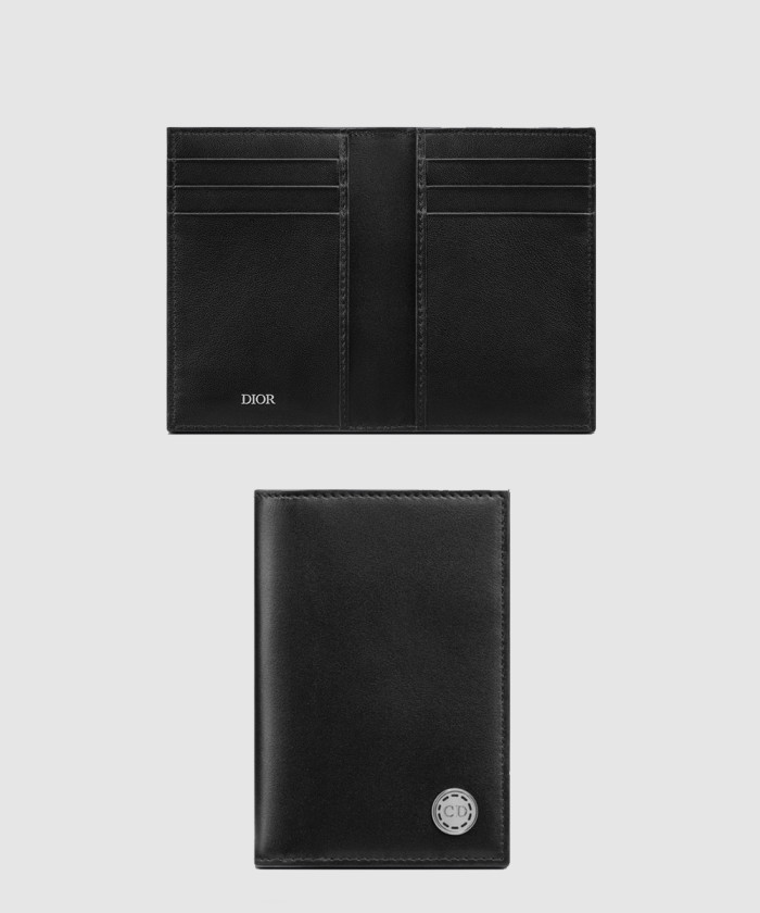 레플리카|이미테이션 dior-디올가죽-cd-button-로고-더블-폴딩-카드지갑-2lebh