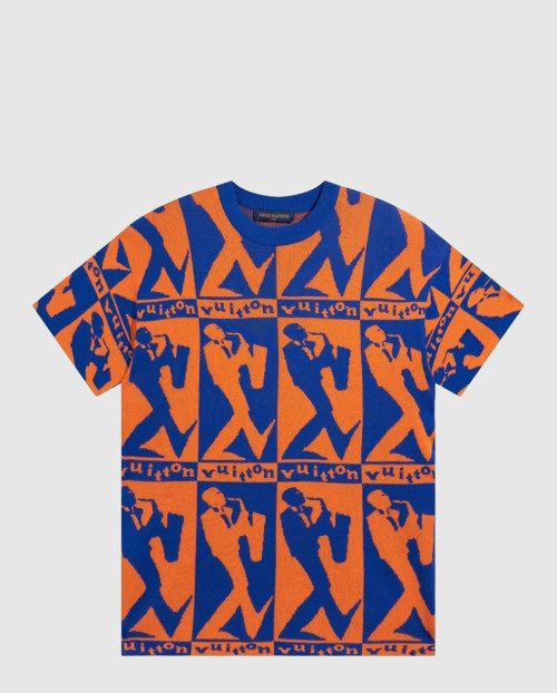 [LOUIS VUITTON-루이비통]재즈 플라이어스 반팔 니트 1AAU5M