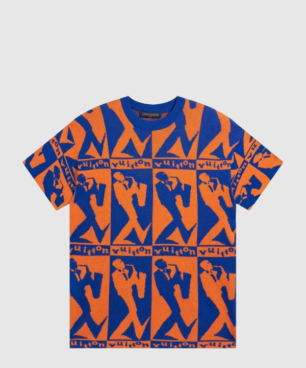 [LOUIS VUITTON-루이비통]재즈 플라이어스 반팔 니트 1AAU5M