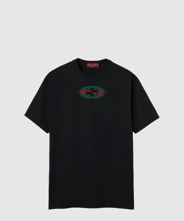 [GUCCI-구찌]로고 프린트 티셔츠 795957