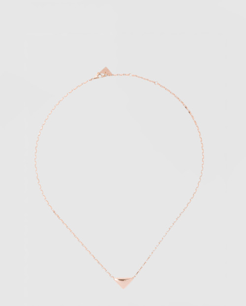 [PRADA-프라다]이터널 골드 스몰 트라이앵글 펜던트 넥클리스 1JCA37