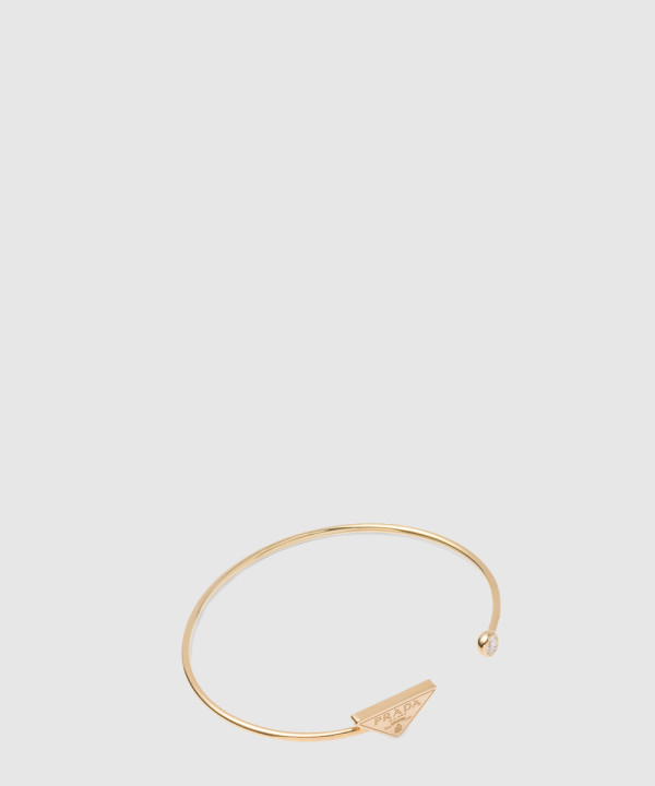 [PRADA-프라다]이터널 골드 뱅글 팔찌 1JB399