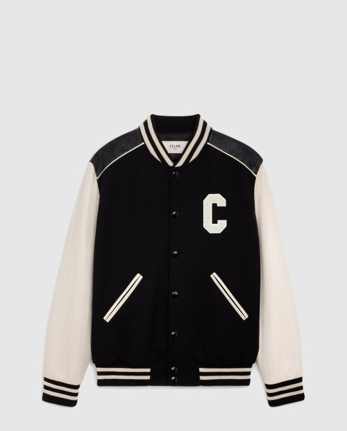 [CELINE-셀린느]클래식 테디 재킷 텍스처드 울 2V56D8