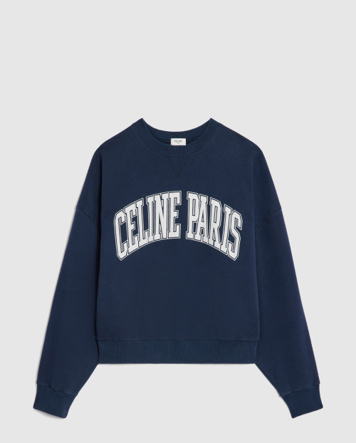[CELINE-셀린느]오버사이즈 스웨트셔츠 코튼 플리스 2Y64G5