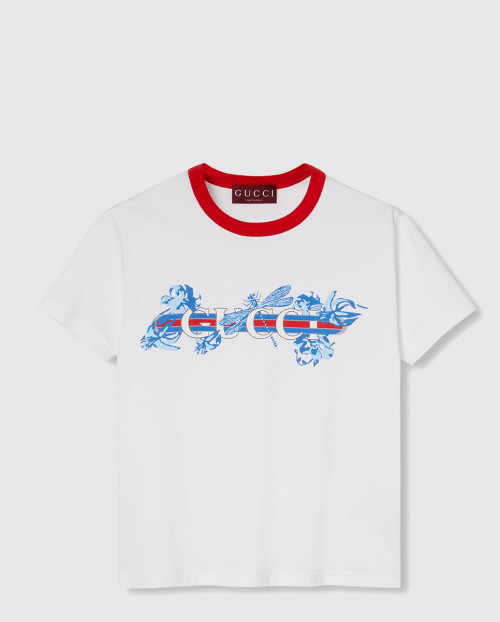[GUCCI-구찌]웹 프린트 티셔츠 798764