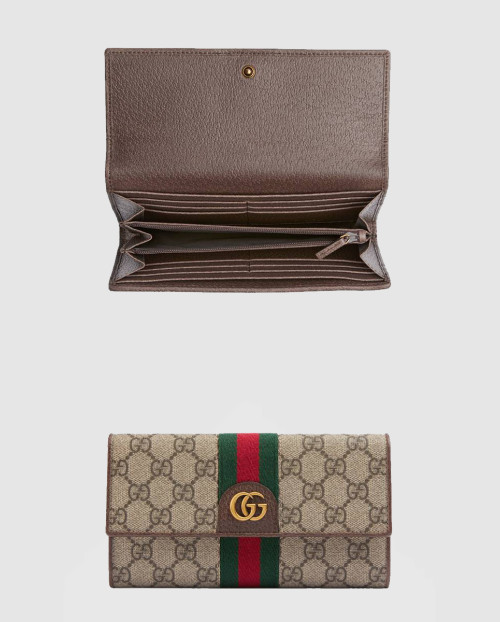[GUCCI-구찌]아기 돼지 세 마리 장지갑 557803