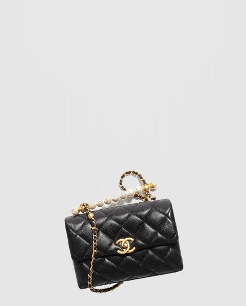 [CHANEL-샤넬]핸들 장식의 미니 플랩백 AS5001