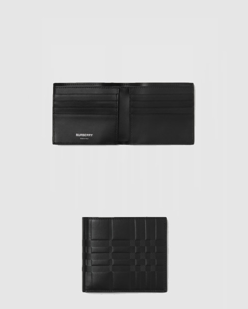 [BURBERRY-버버리]체크 엠보 가죽 2단 머니클립 80493141