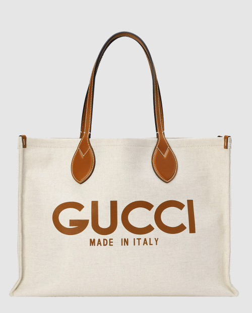 [GUCCI-구찌]구찌 프린트 미디엄 토트백 ‎772176