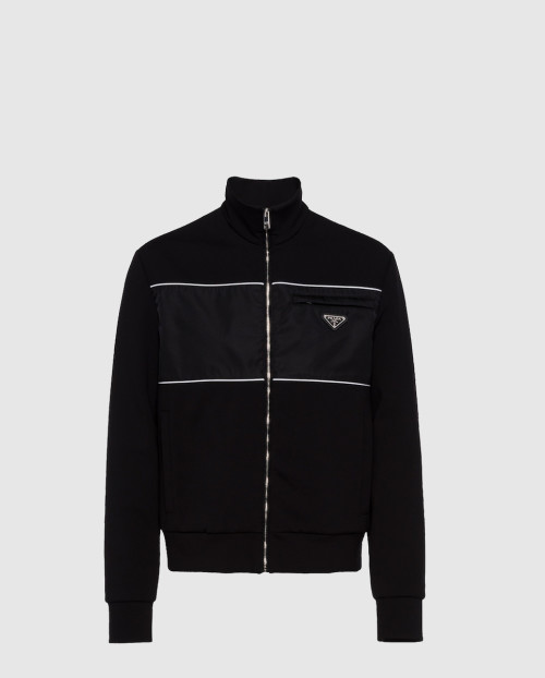 [PRADA-프라다]디테일의 리나일론 스웨트셔츠 UJL57A