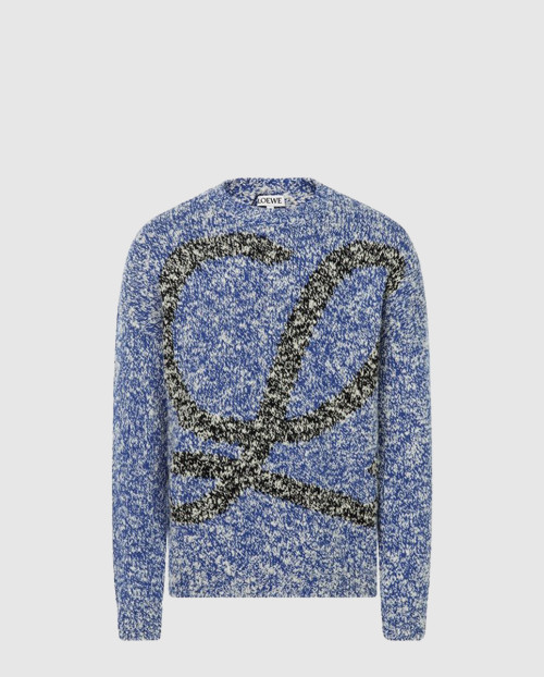 [LOEWE-로에베]아나그램 스펙클 울 니트