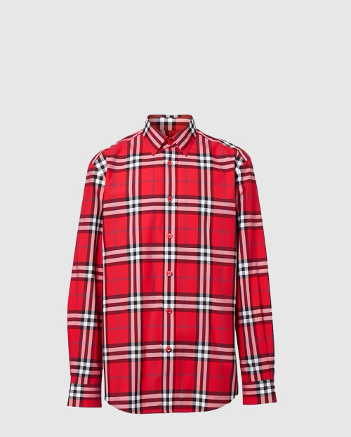 [BURBERRY-버버리]코튼 포플린 셔츠 80208641