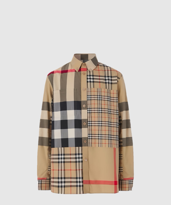 [BURBERRY-버버리]코튼 포플린 셔츠 80386381