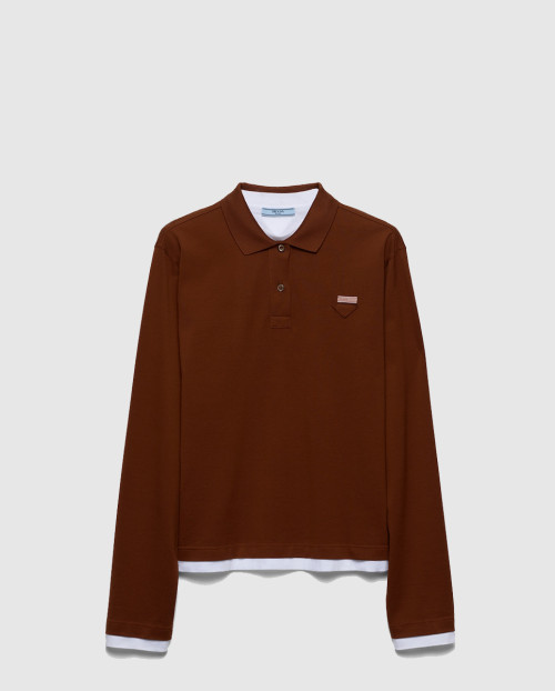 [PRADA-프라다]피케 및 저지 폴로 셔츠 395851