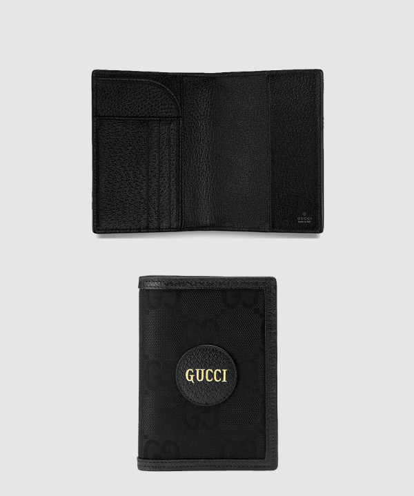 [GUCCI-구찌]재생소재 GG 플라워 나일론 여권지갑 625584