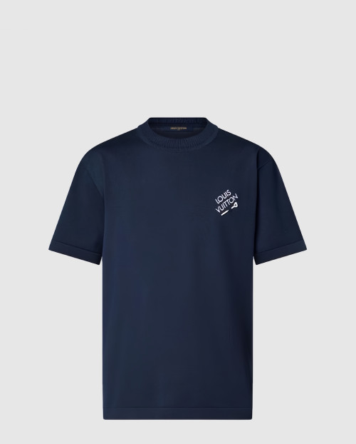 [LOUIS VUITTON-루이비통]시그니처 쇼트 슬리브 티셔츠 1AFBUU