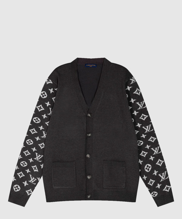 [LOUIS VUITTON-루이비통]모노그램 믹스 캐시미어 가디건 1AATM2