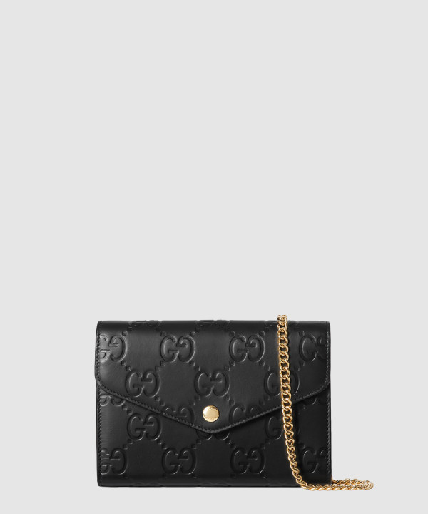 [GUCCI-구찌]GG 체인 지갑 781555