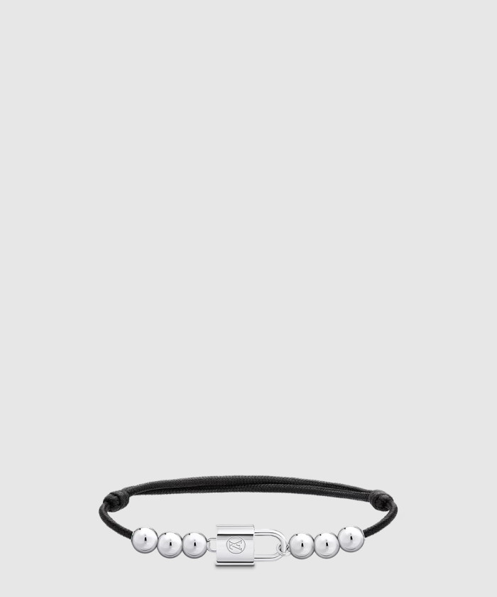 레플리카|이미테이션 louis-vuitton-루이비통실버-락킷-비즈-팔찌-q05729