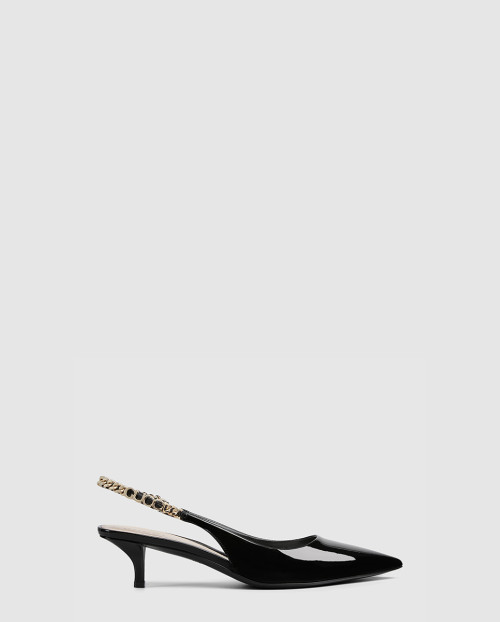 [GUCCI-구찌]시뇨리아 슬링백 펌프스 782832