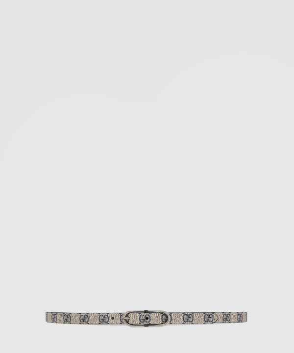 [GUCCI-구찌]좁은 캔버스 벨트 649492