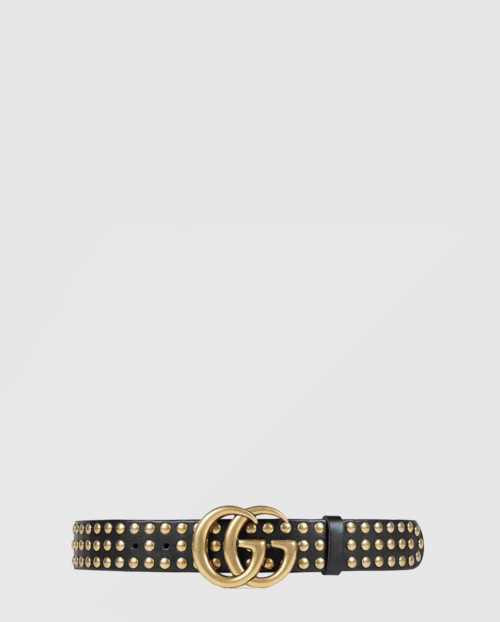 [GUCCI-구찌]더블지버클 스터드벨트 409402