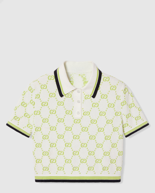 [GUCCI-구찌]GG 자카드 니트 폴로 785262
