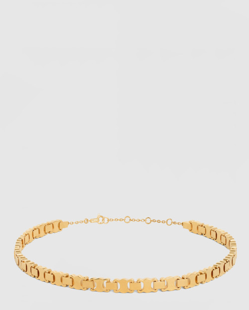 [CELINE-셀린느]트리오페 링크 초커 목걸이 460XC6