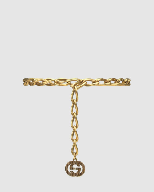 [GUCCI-구찌]더블 G 체인 벨트 699955