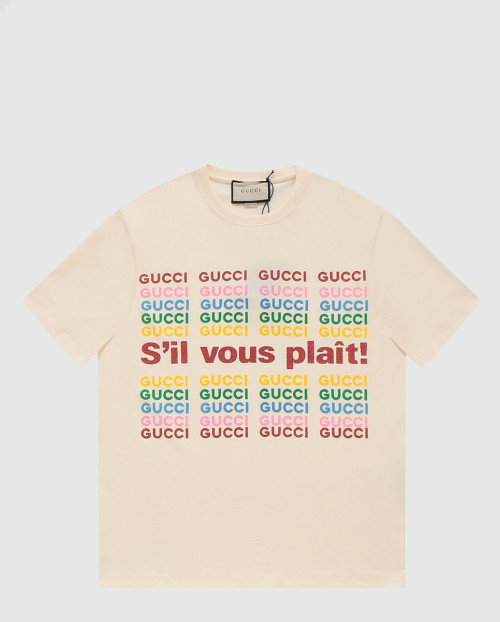 [GUCCI-구찌]코튼 저지 티셔츠 717422