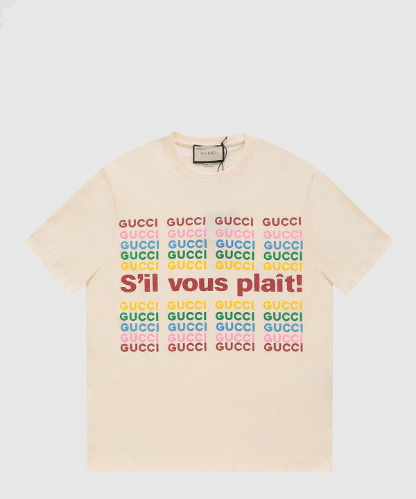 [GUCCI-구찌]코튼 저지 티셔츠 717422