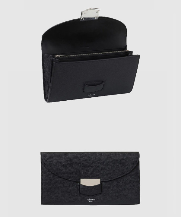 [CELINE-셀린느]트로터 대형 플랩 다기능 지갑 108463