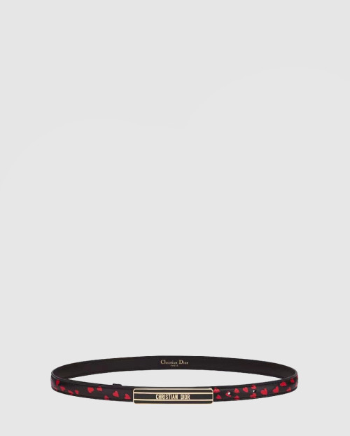 [DIOR-디올]매끄러운 버클 소가죽 벨트 B0109