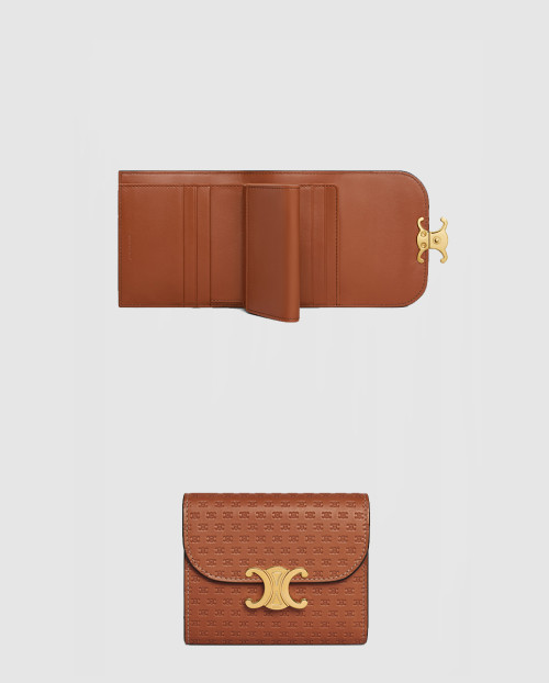 [CELINE-셀린느]트리오페 반지갑 10D783