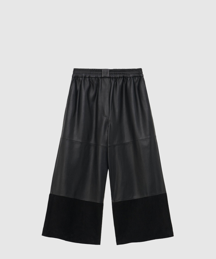 레플리카|이미테이션 loewe-로에베크롭-바지-나파-양가죽-스웨이드