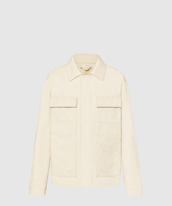 [LOUIS VUITTON-루이비통]모노그램 워크웨어 데님 재킷 1AATGZ