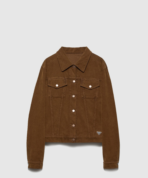 [PRADA-프라다]코듀로이 죵 자켓 GFB311