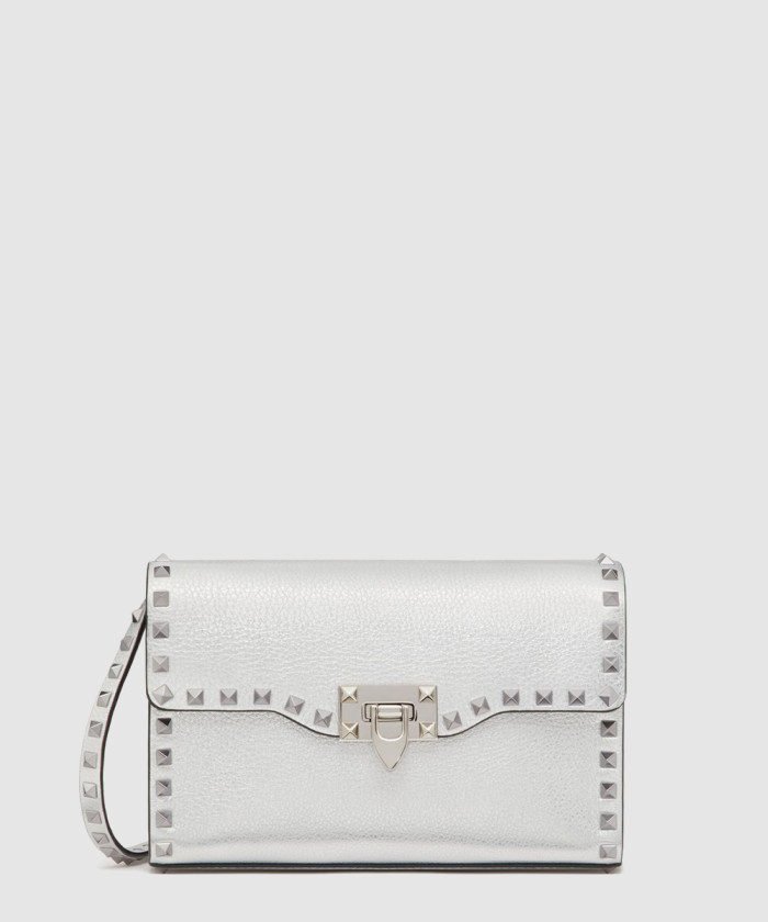 레플리카|이미테이션 valentino-발렌티노스몰-락스터드-그레인-메탈릭-송아지가죽-크로스바디백