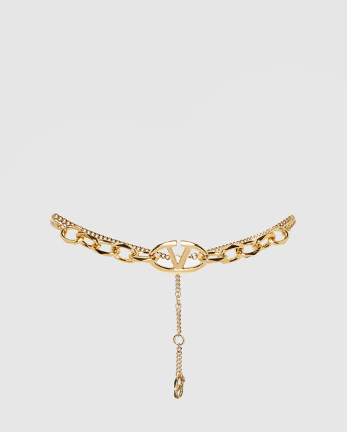 [VALENTINO-발렌티노]브이로그 시그니처 체인 벨트