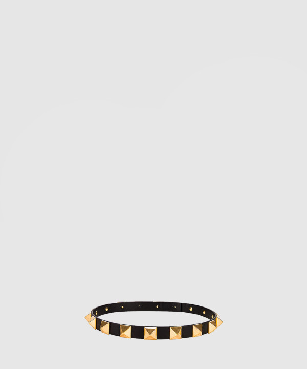 [VALENTINO-발렌티노]양면 소가죽 리벳 벨트